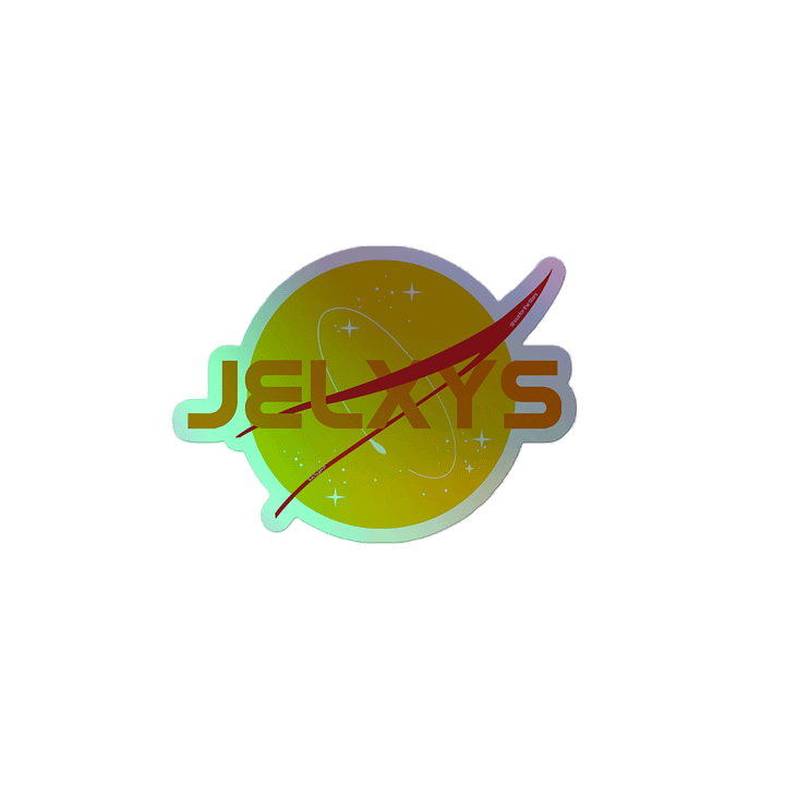 Jelxys Golden Stars Holo Sticker! product image (2)
