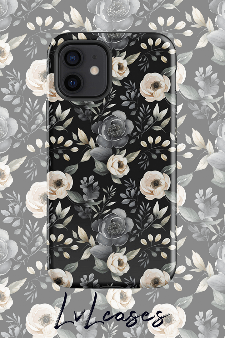 Flower garden Tough iPhone Case product image (2)