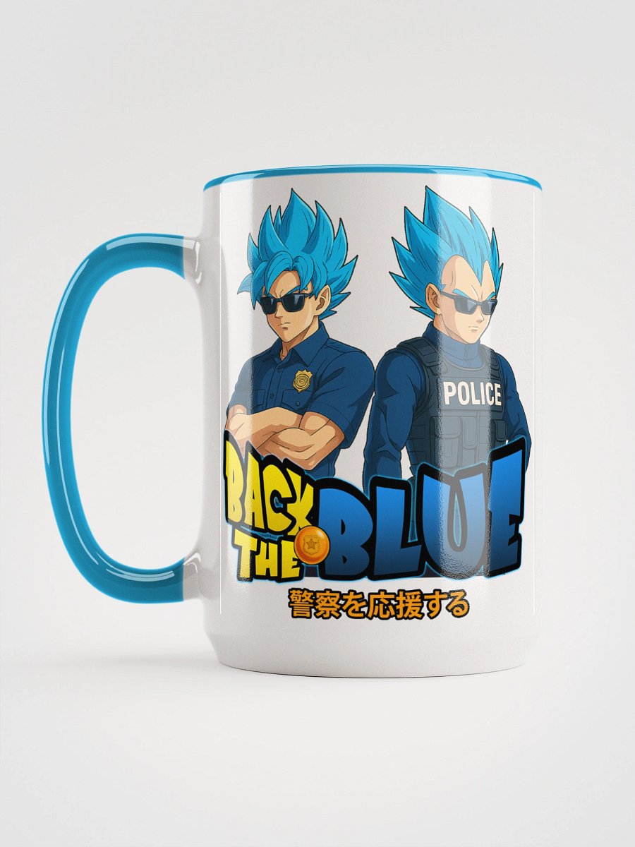 Back The Blue Police Fan Art Ceramic Mug product image (2)