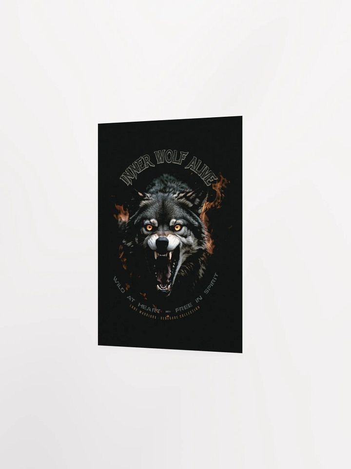 Inner Wolf is alive! ( Matte Paper Poster ) product image (2)