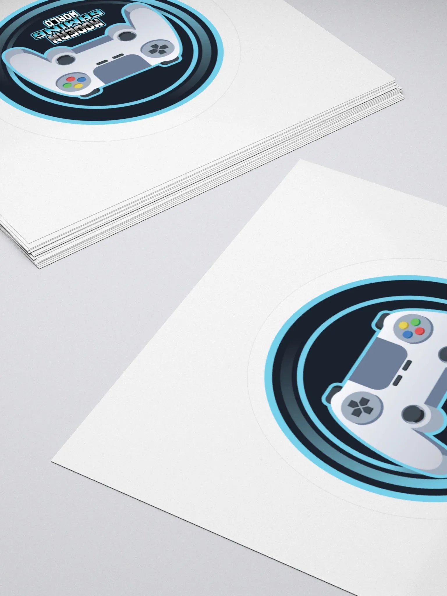 ModernGamingWorld Emblem Kiss Cut Stickers product image (14)