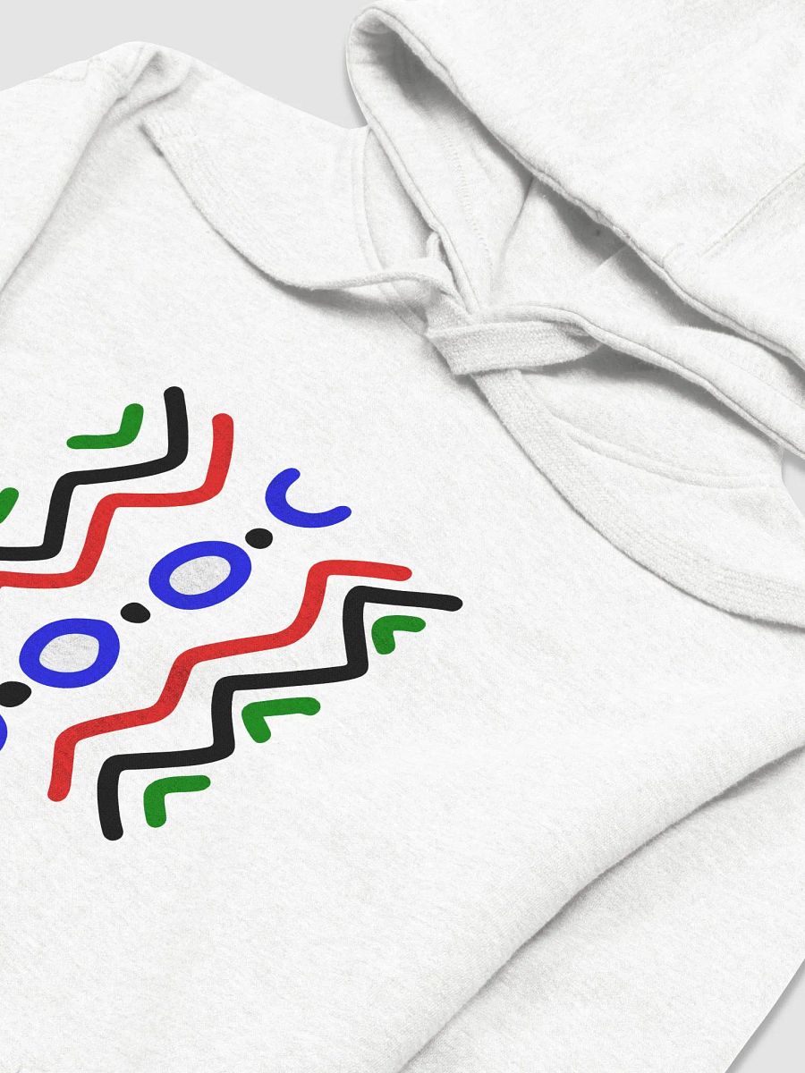 Symmetric Waves Unisex Hoodie product image (3)