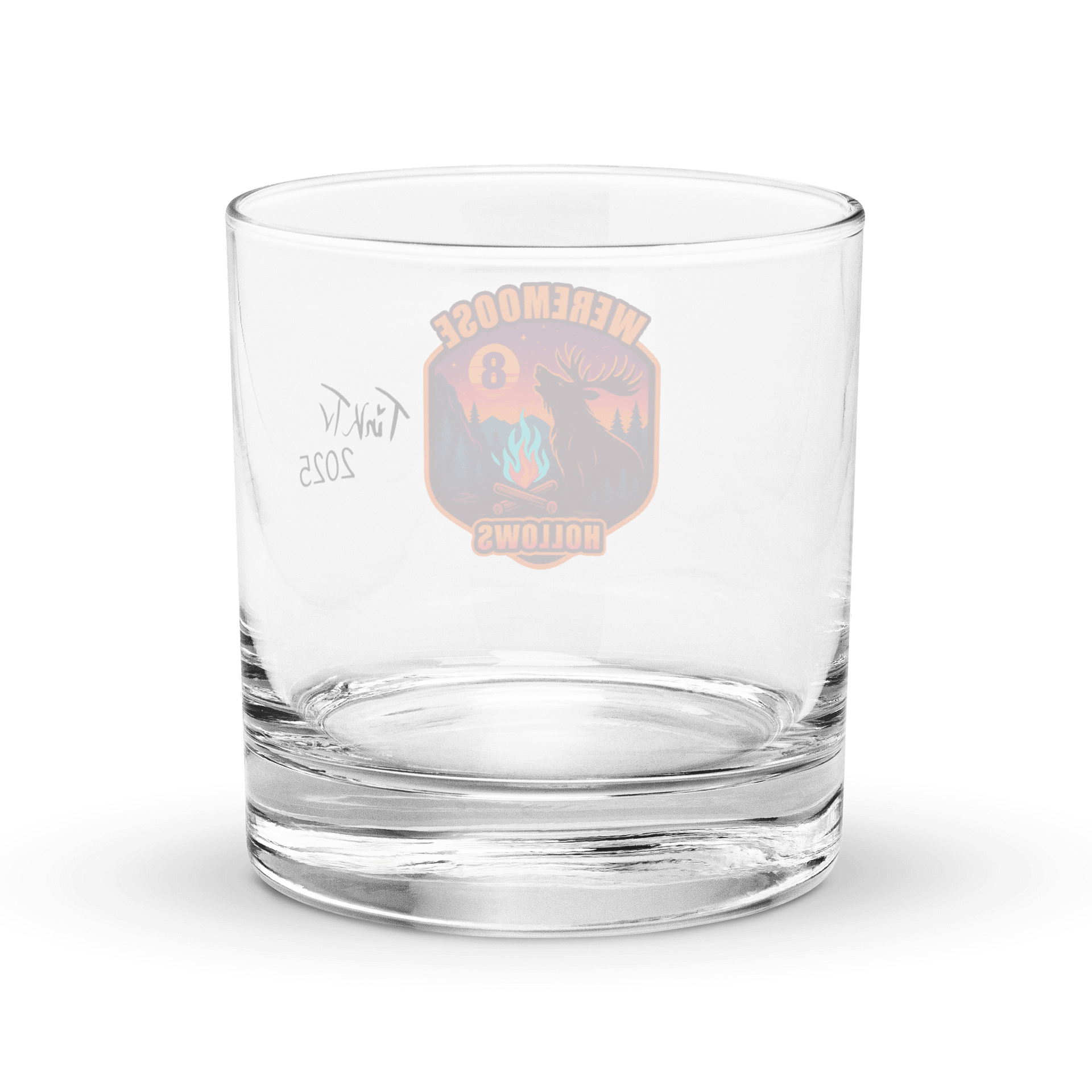 Limited Edition Weremoose Hollows 8 Year Anniversary Rocks Glass product image (3)