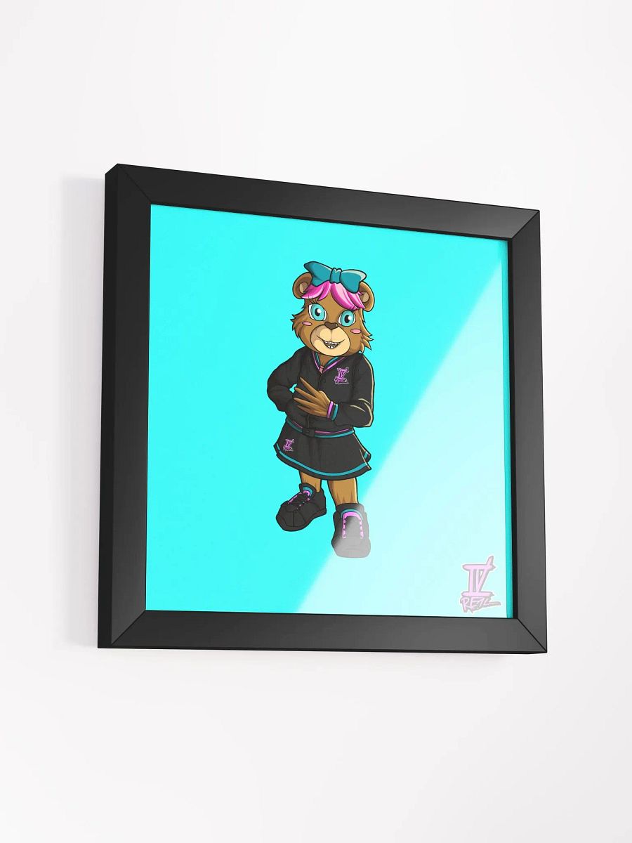 Standing Girl Bear Poster product image (3)