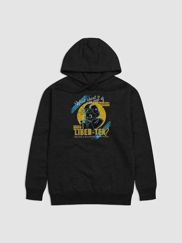 Helldivers 2 Retro Sweatshirt Hoodie | What About a Cup of Liber-Tea? product image (1)