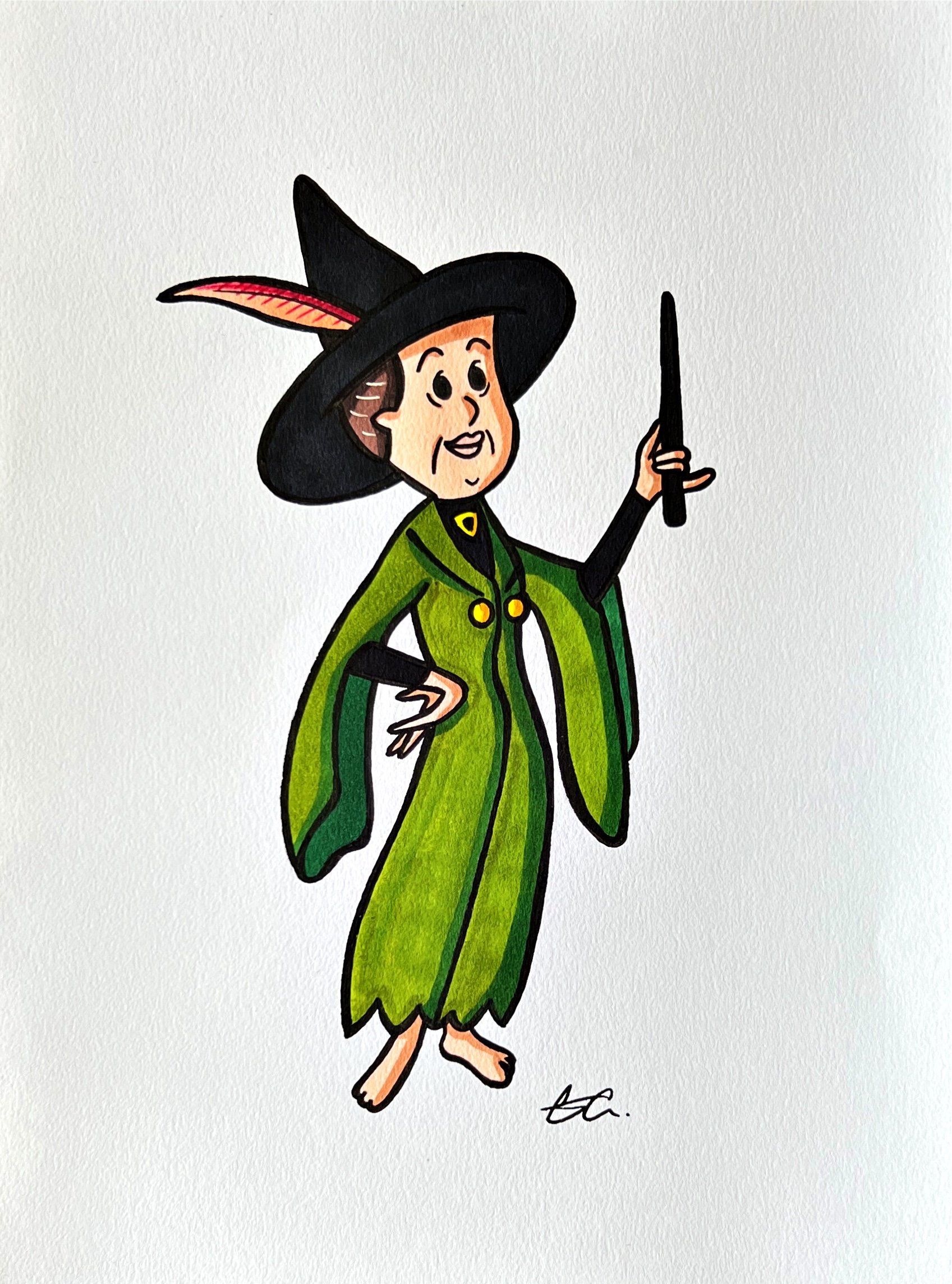 HP 7 Original Drawing product image (1)