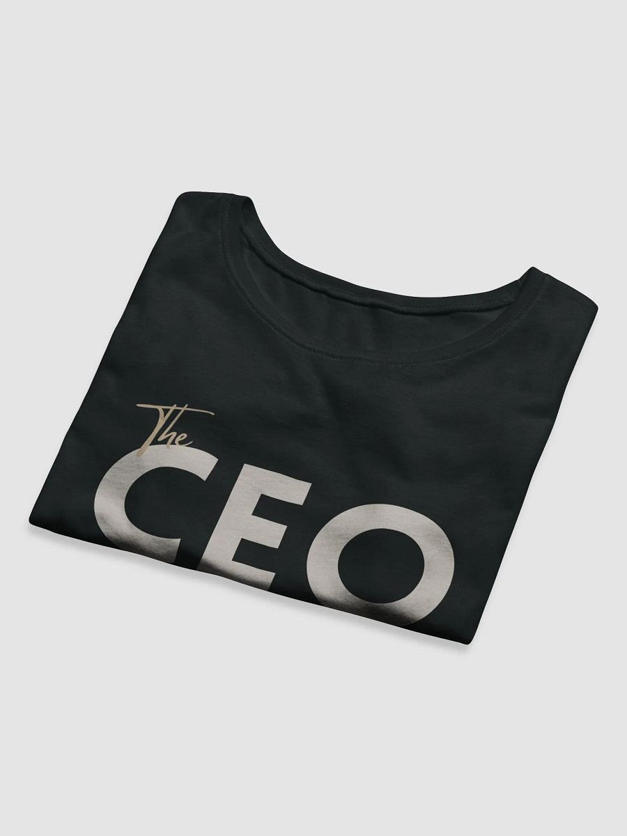The CEO Cropped Tshirt - Black product image (5)