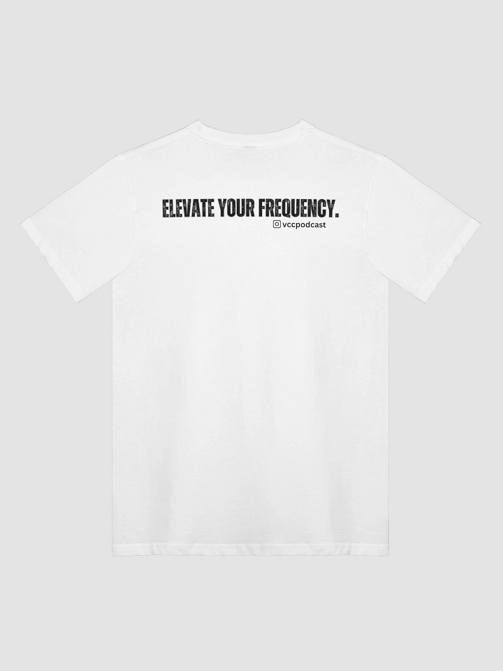 Elevate Your Frequency Tee (White) product image (2)