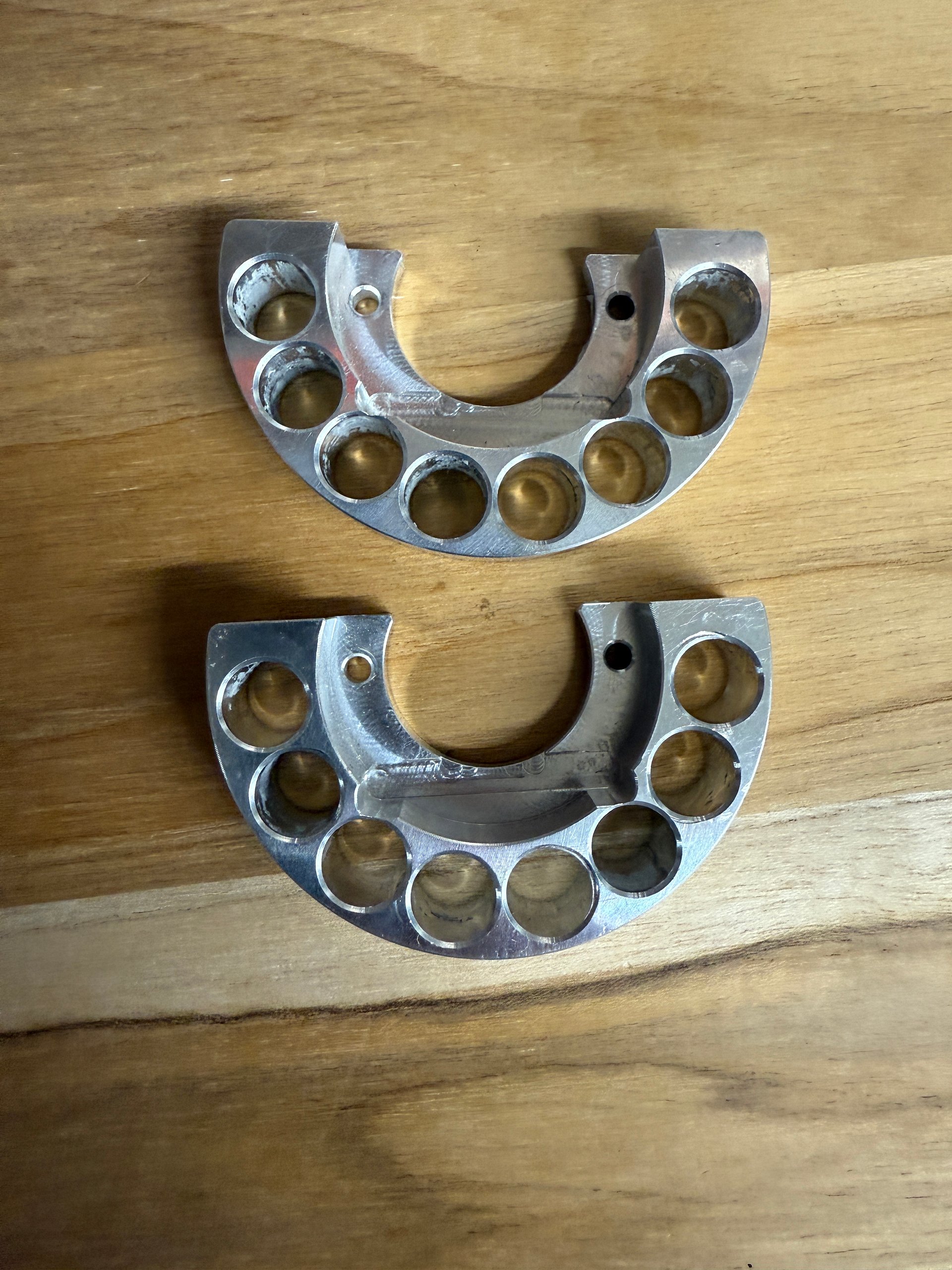 Dlux Original Loaded Dice Weight Hangers - Aluminum product image (1)
