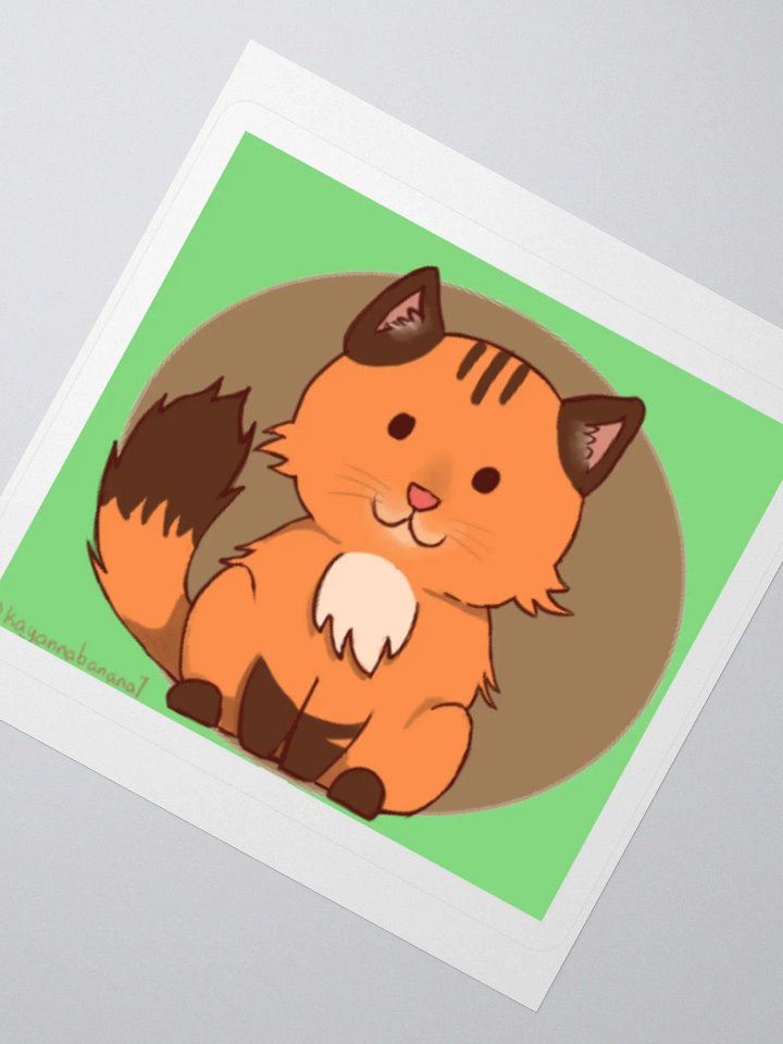 Fluffy Cat Sticker product image (5)