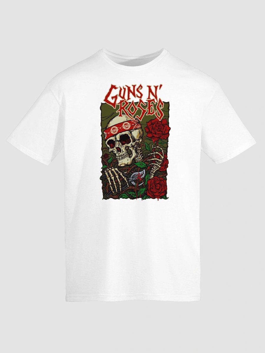 Guns N' Roses Skeleton Pruning Shears T-Shirt product image (6)