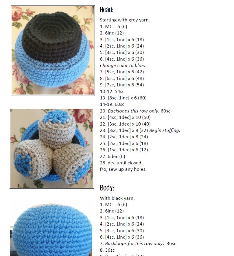 Blizzard Patreon Crochet Pattern Pack product image (7)