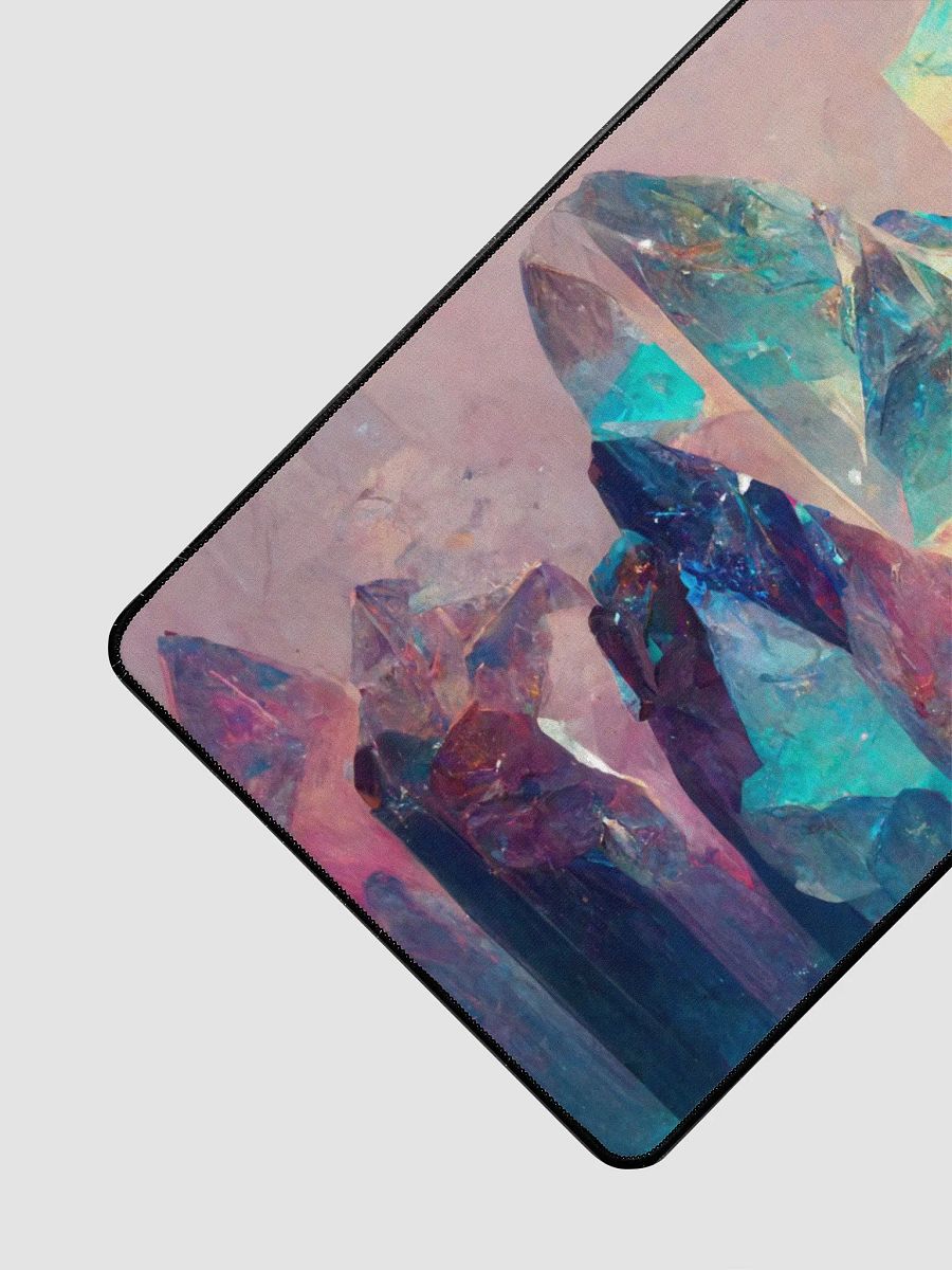 Cosmic crystal cavern Desk Mat product image (3)