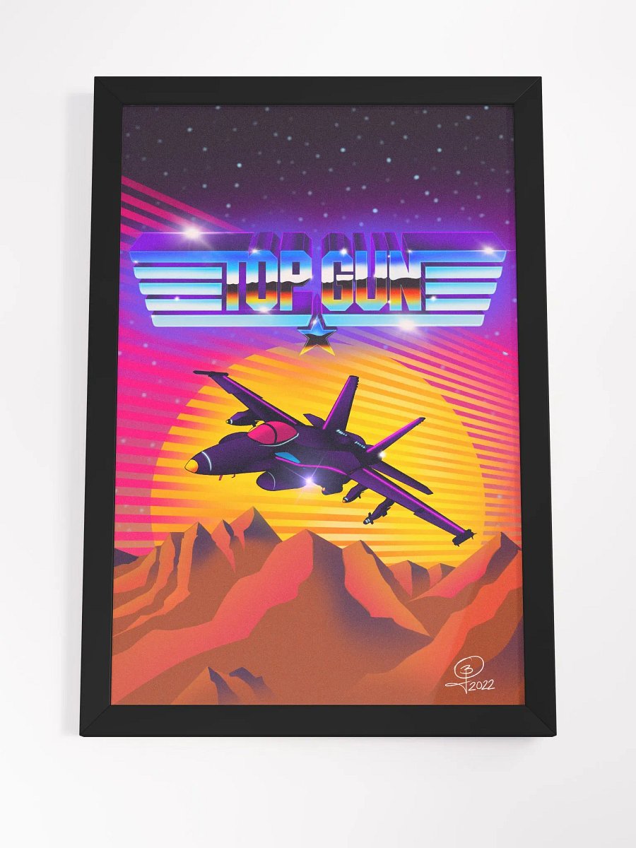 The Danger Zone Framed Art product image (4)