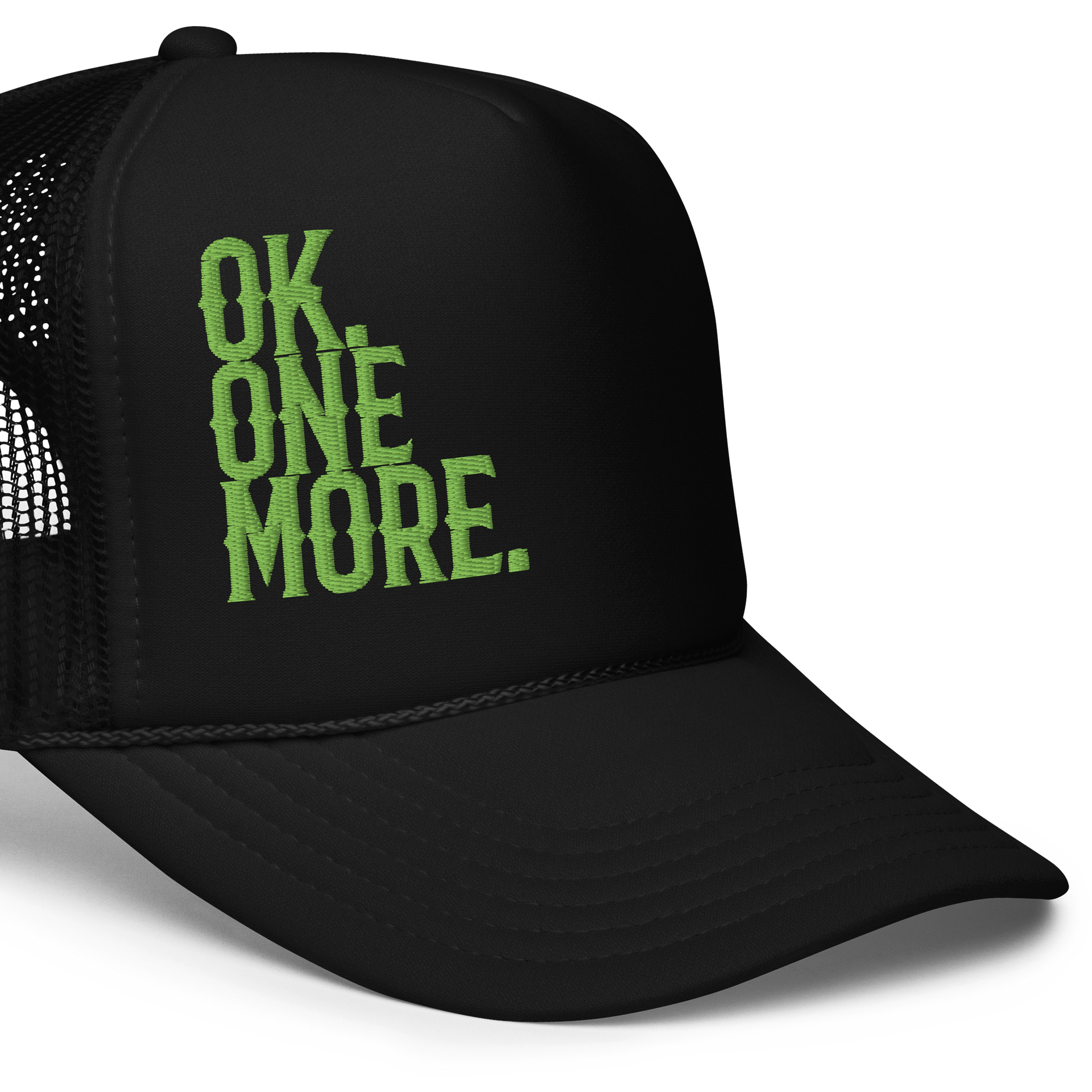 OK ONE MORE Foam Trucker Hat product image (7)