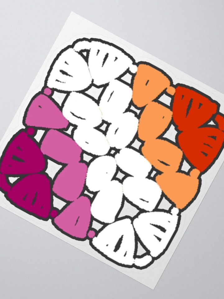 Loop Together Lesbian Pride Sticker product image (2)