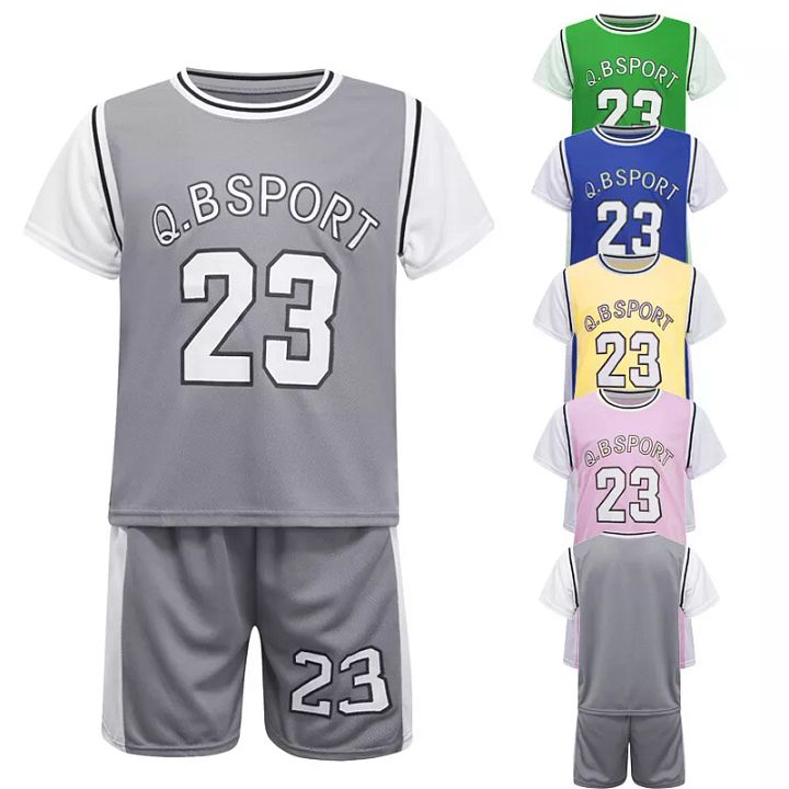 Kids Boys Set Quick-Drying Suit Training Outfits Athletic Sportsuit Sportswear product image (1)