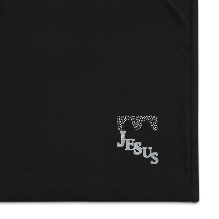 Glittery Jesus Sparkle Blanket product image (1)