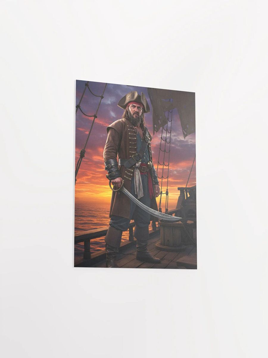 Captain of the Crimson Horizon Poster product image (16)