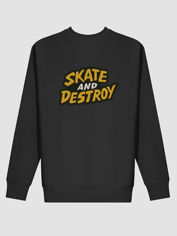 Bold Red SKATE HARD Sweatshirt product image (13)