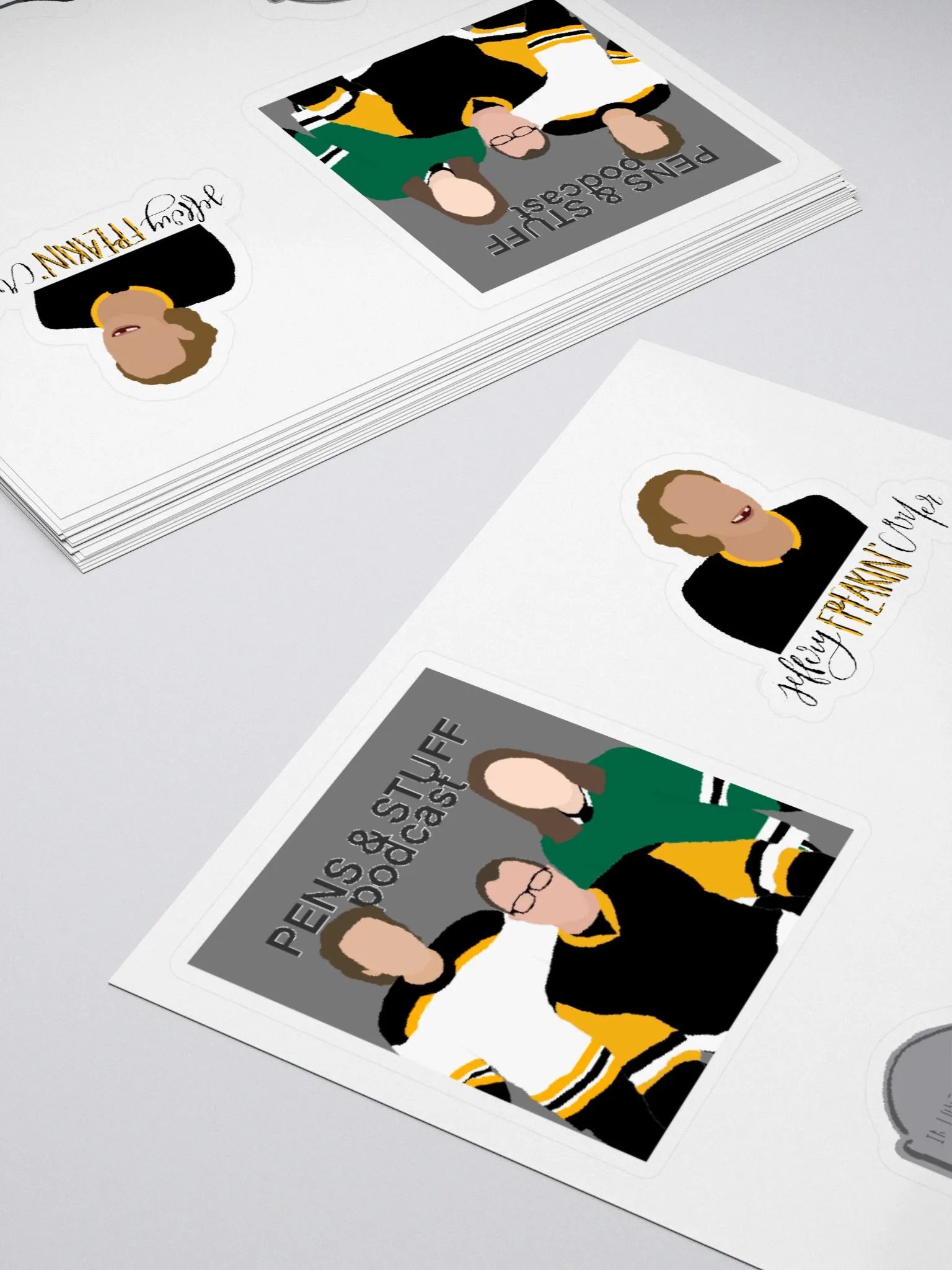 Pens and Stuff Podcast Sticker Sheet product image (11)