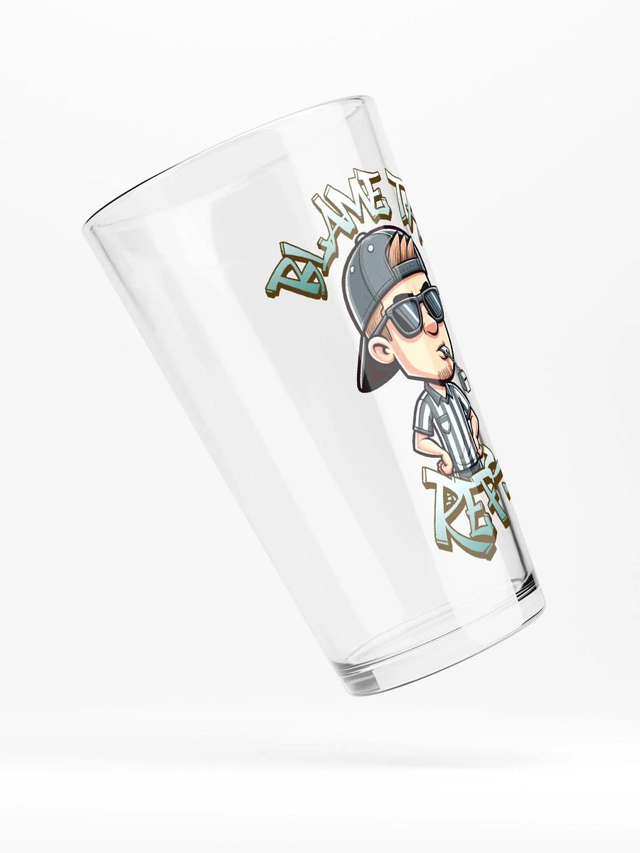 BLAME THE REFS SHAKER PINT GLASS product image (4)