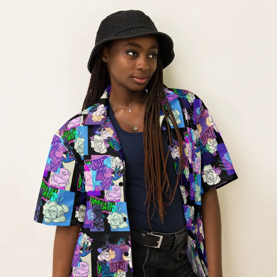 Vorkath Rave Button Up product image (6)