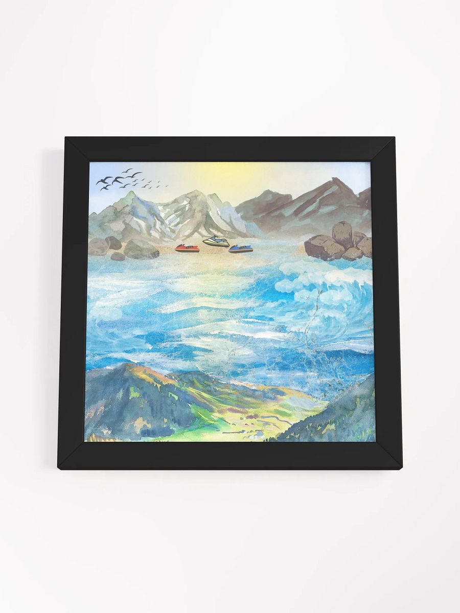 Serene Mountain Vista Framed Poster product image (23)