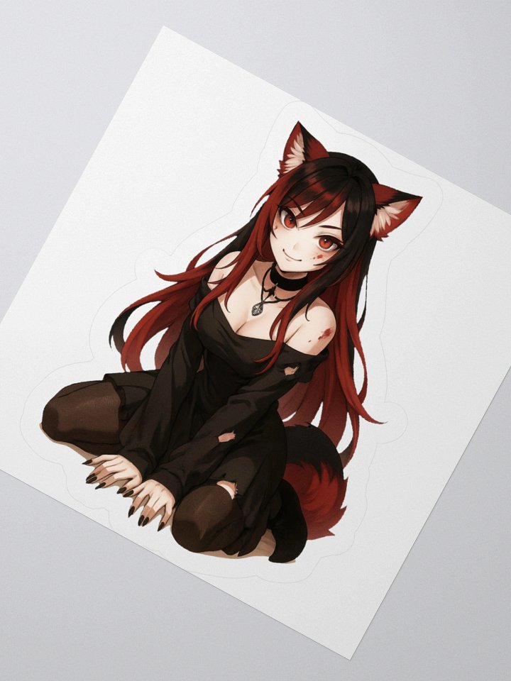 Mika Akakuma – “Down Bad” Sticker product image (6)