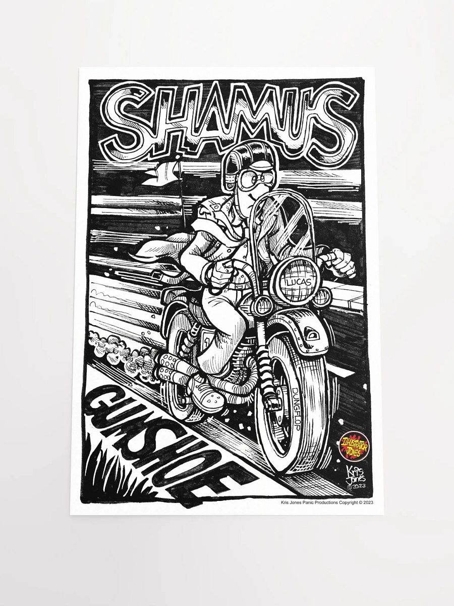 Shamus Gumshoe MONSTER HUNTER! POSTER product image (1)