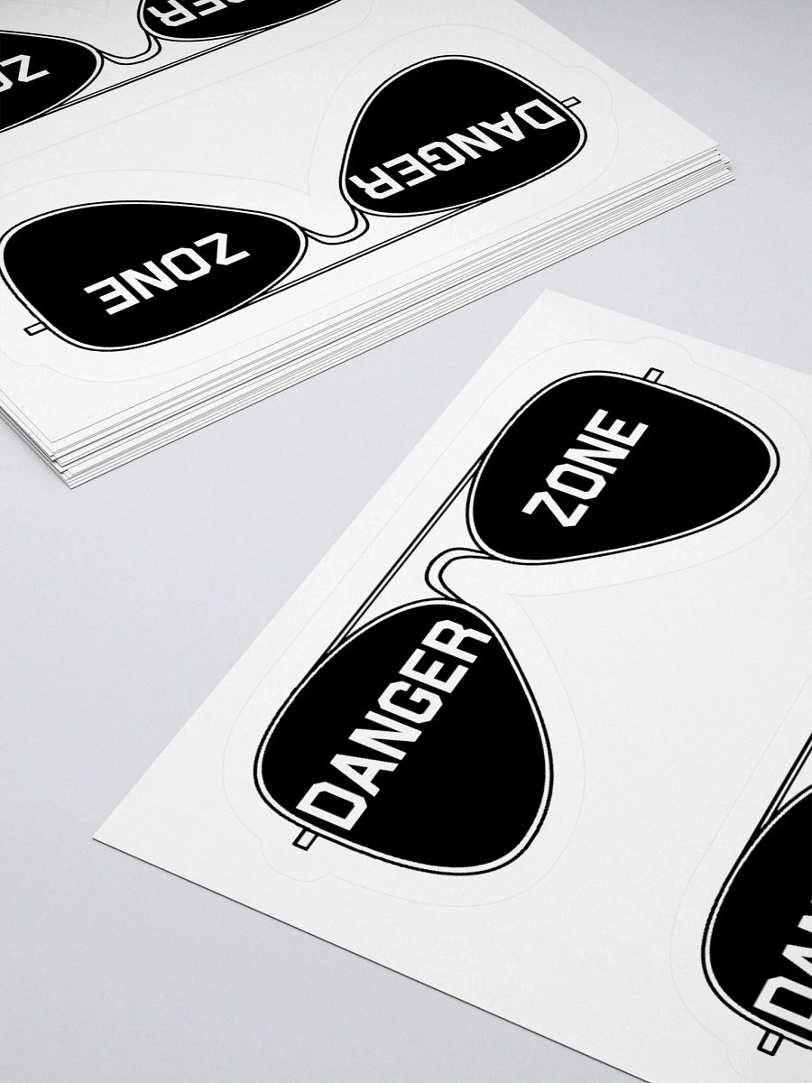 Danger Zone Aviator Sunglasses Sticker Set product image (1)