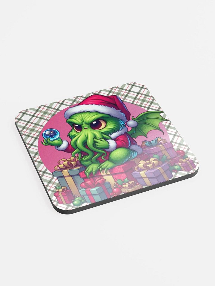 Cthulhu Who Stole Christmas Coaster product image (2)