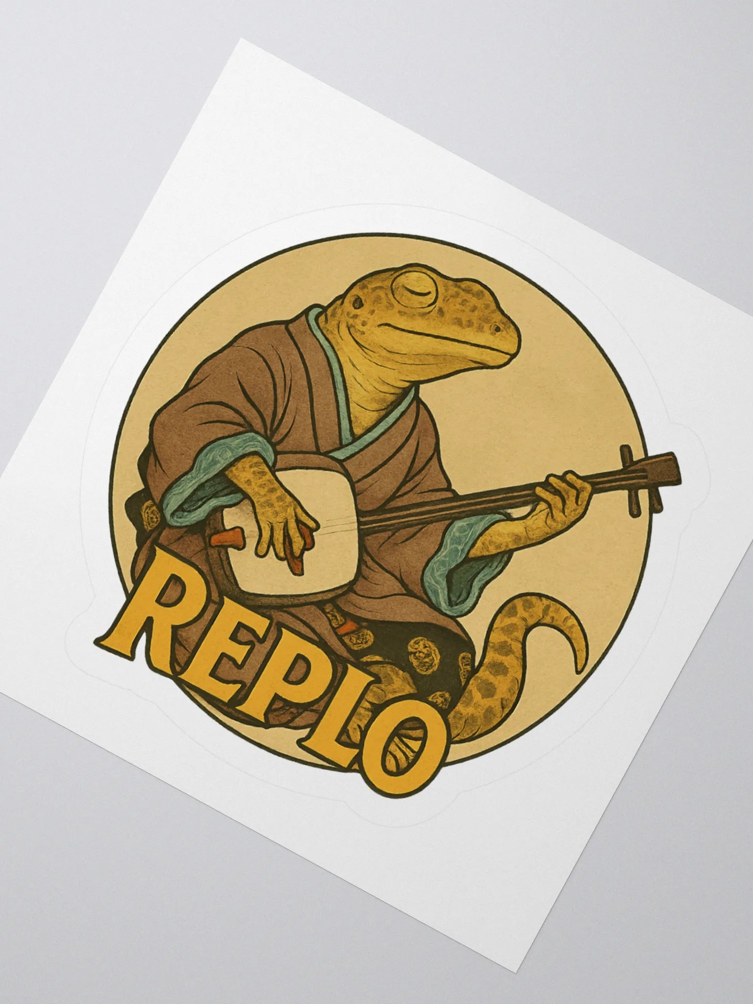 Replo Lizard Balladeer Sticker product image (5)
