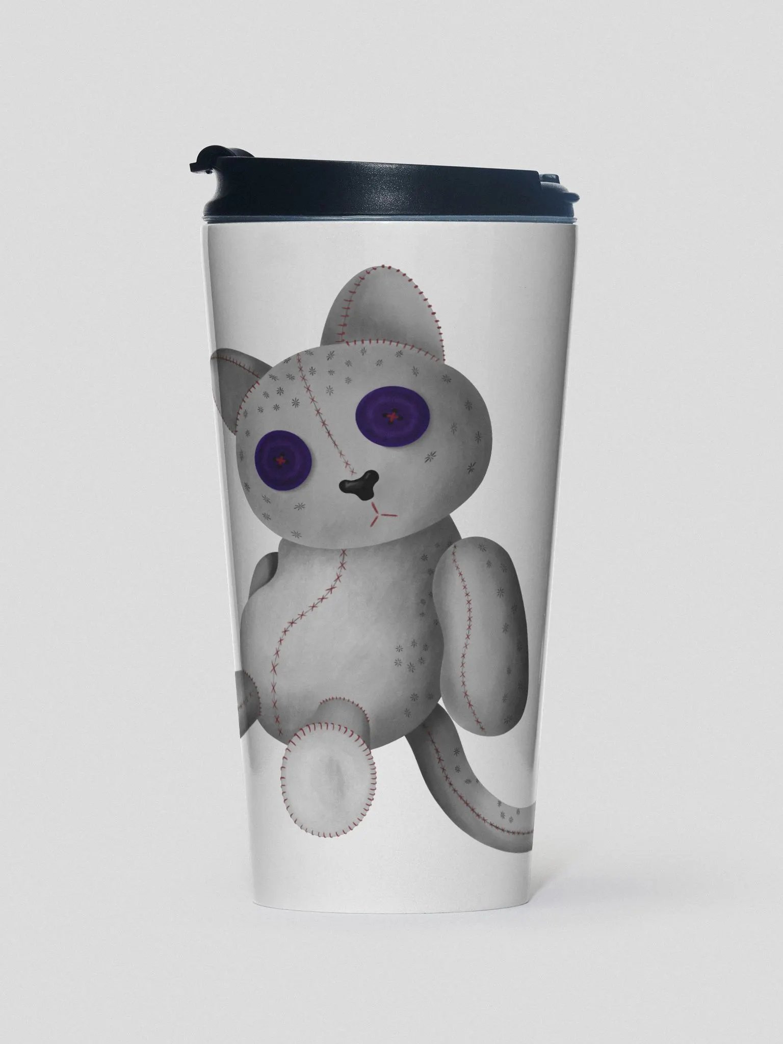 Snow Meow Stitched Sippy Cup product image (1)