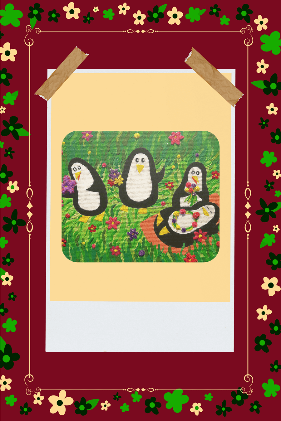 Flower Party Mouse Pad product image (1)