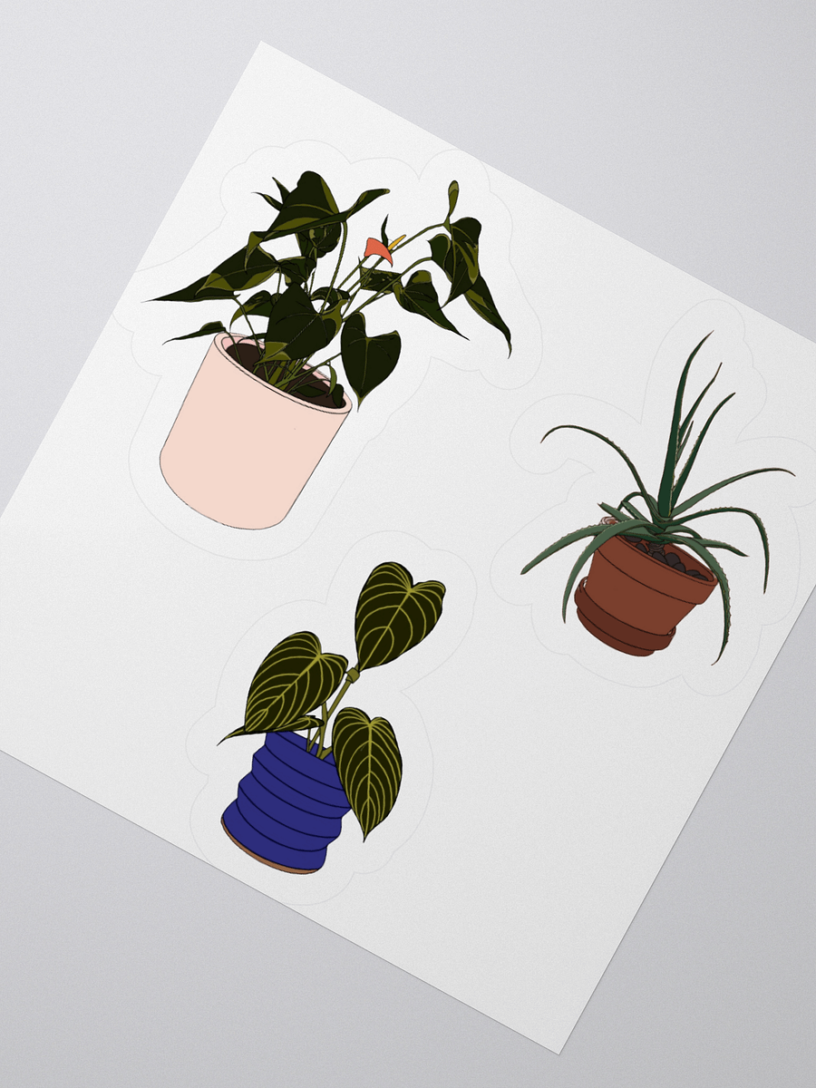 potted plants sticker sheet product image (2)