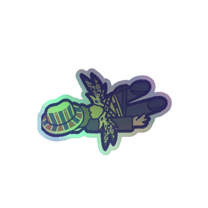 Holographic Sticker - :HatKid_Dead: product image (2)