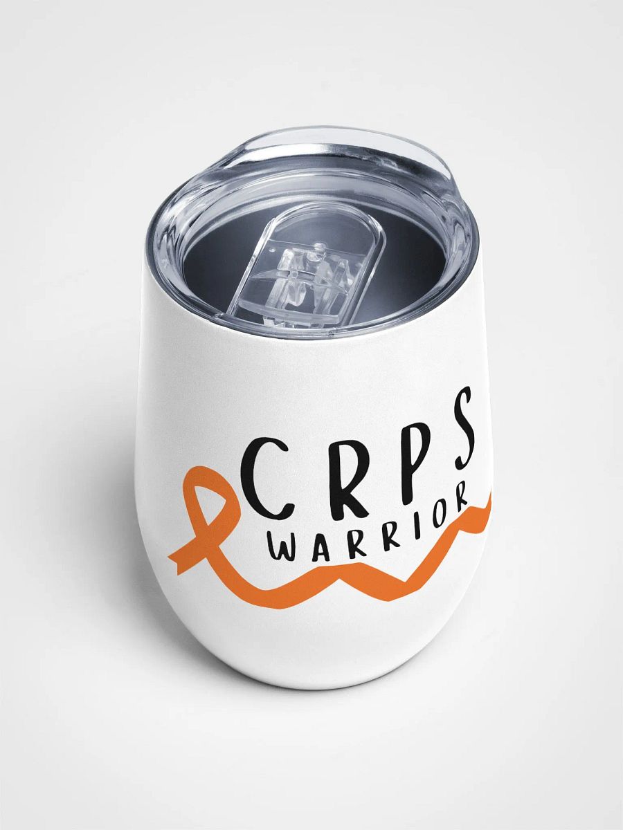 CRPS Warrior Bottom Ribbon stainless steel Tumbler (12oz) product image (4)