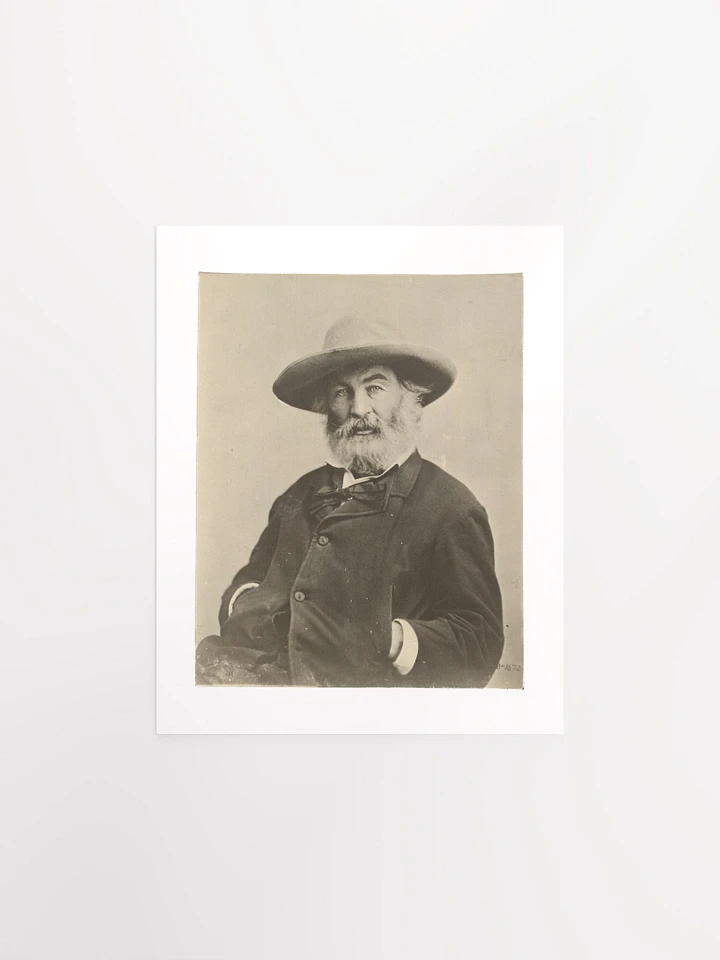 Walt Whitman By Mathew Brady? (c. 1870) - Print product image (1)