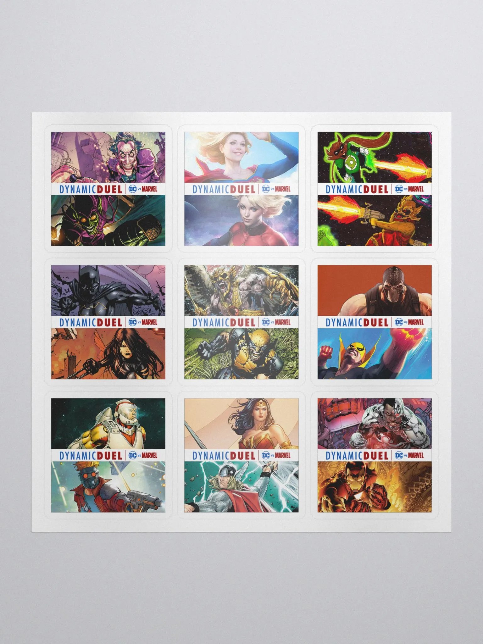 Dynamic Duel Episode Cover Stickers - Series 2 product image (1)