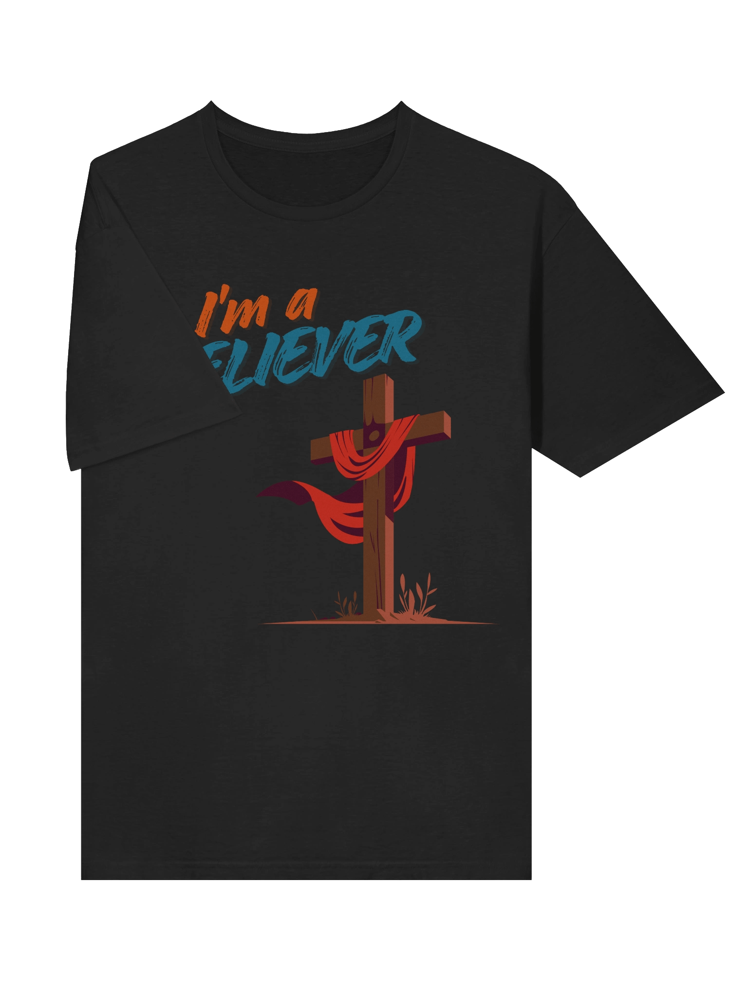 I'm a Believer Cross T-Shirt product image (5)