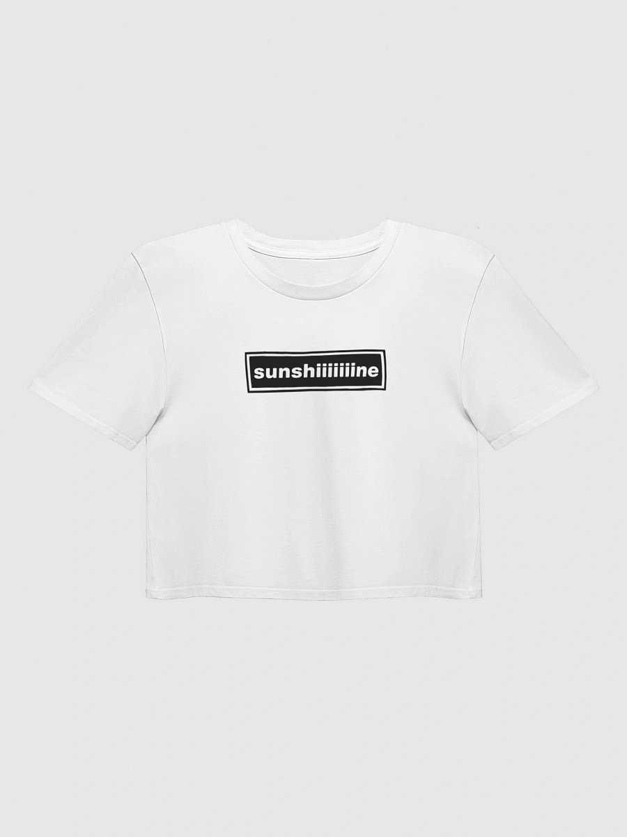Suunshiiiiine Y2K Britpop Crop Baby Tee - Indie Band Inspired product image (2)