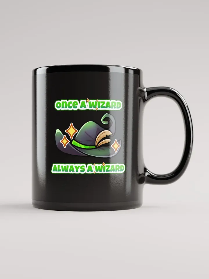 Once a Wizard, Always a Wizard Mug (Black) product image (2)