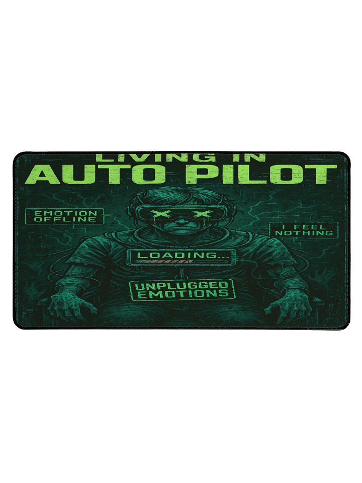 Living in Auto Pilot Large Mouse Pad product image (1)