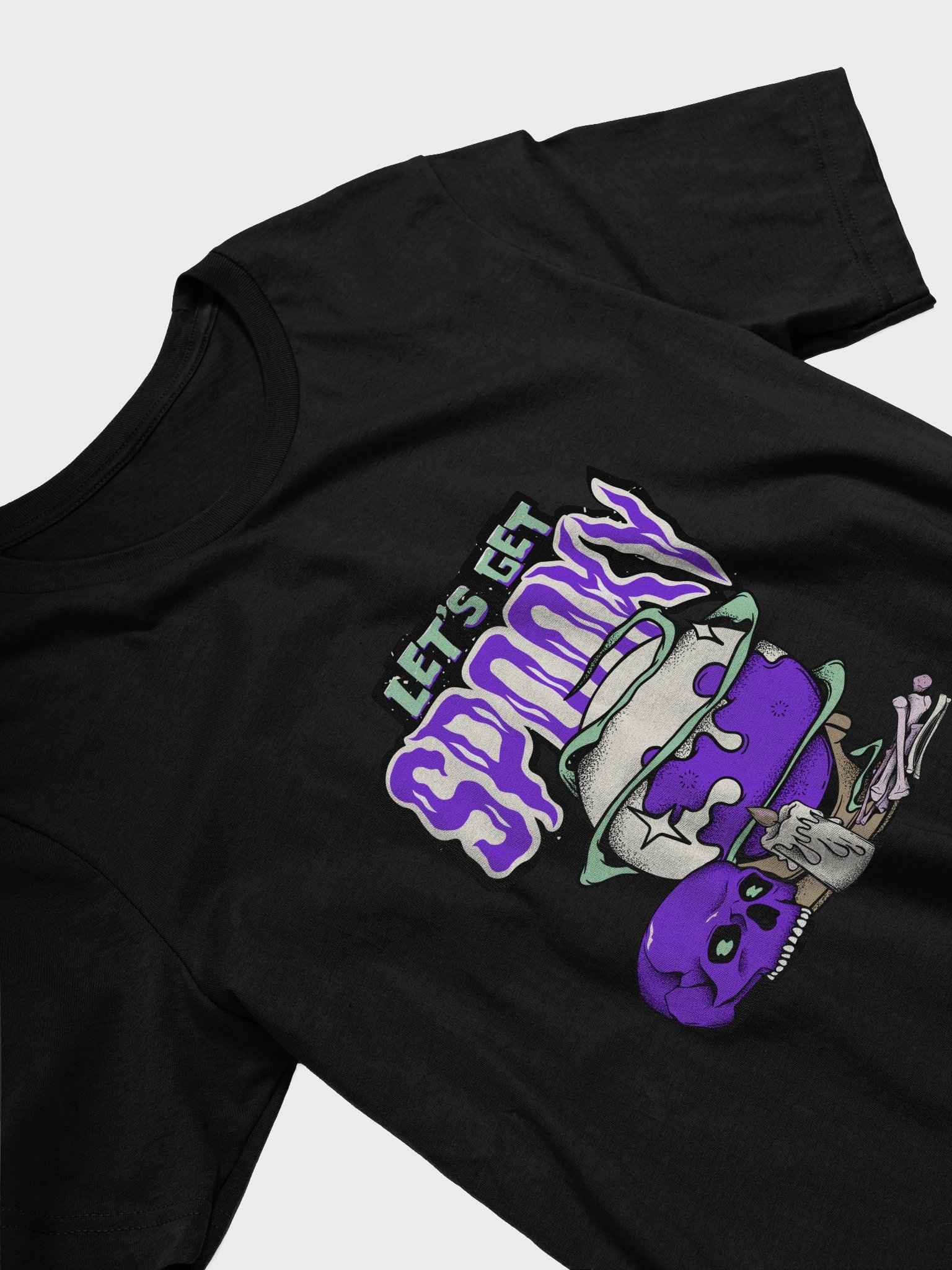 Spooky Skulls & Swirls T-Shirt product image (30)