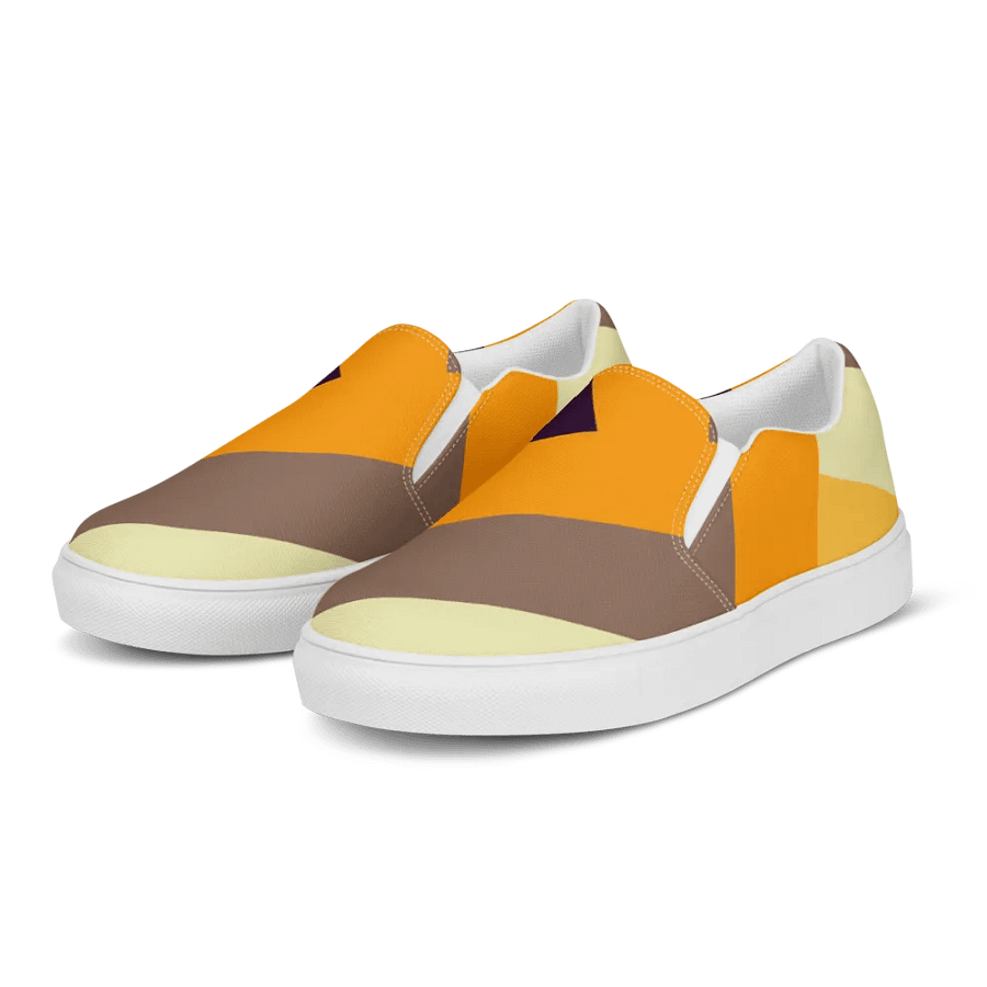 Orange Zag Slip-Ons product image (3)