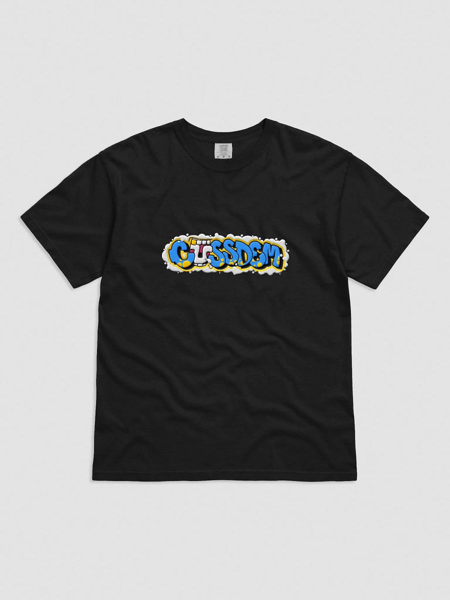 CUSSDEM TAG Graffiti BLU Tee product image (5)