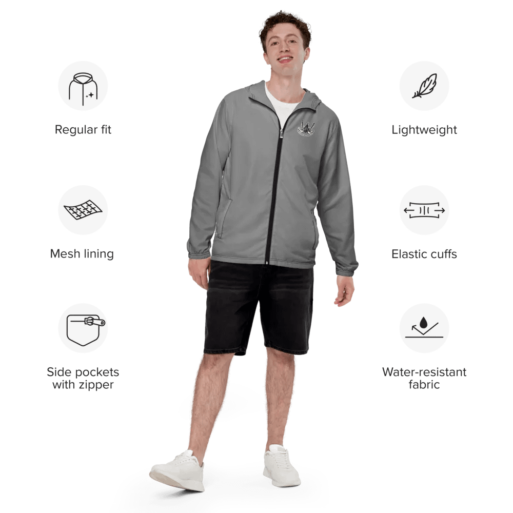 Gray Foss tug Sketch Windbreaker product image (5)