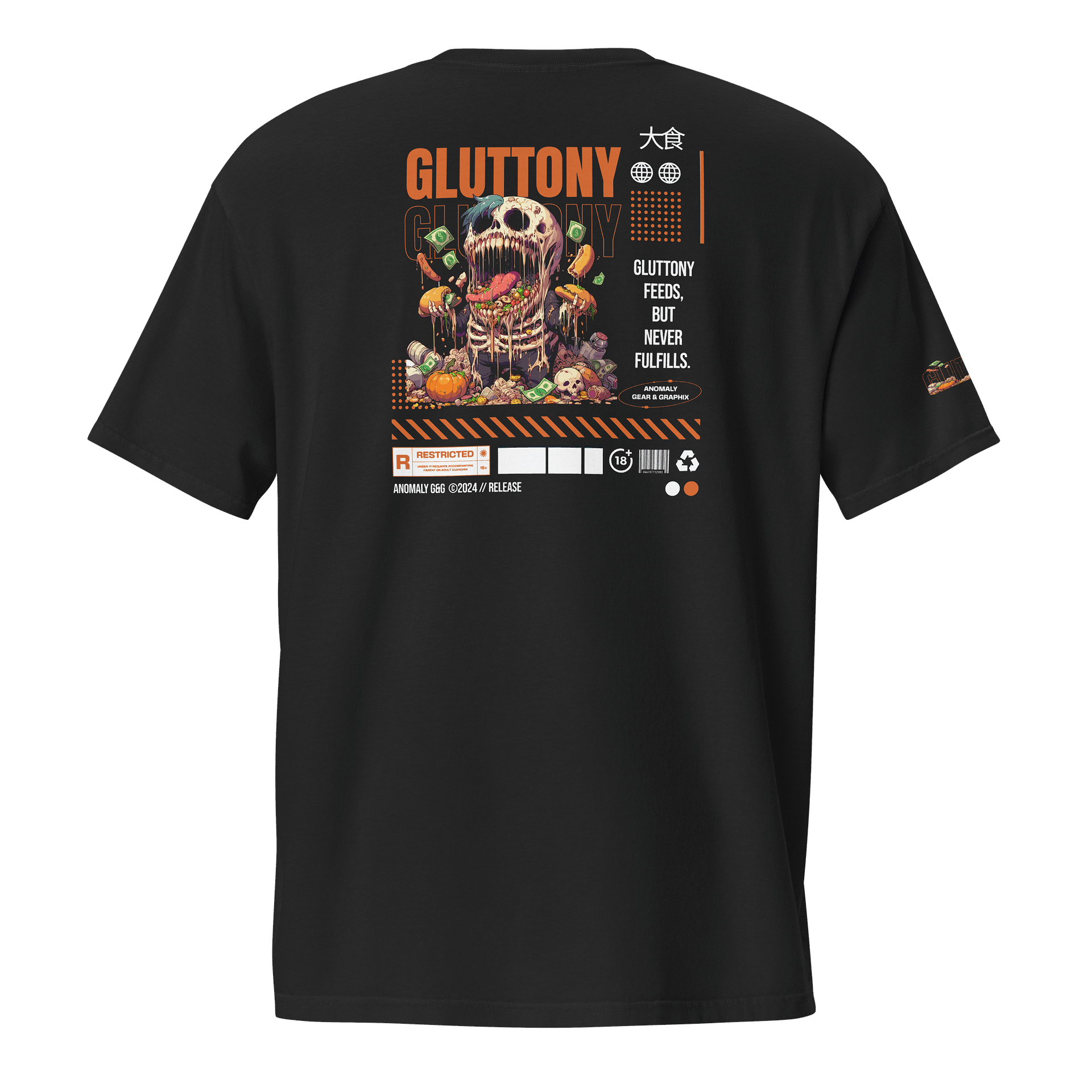 7 Deadly Sins- Gluttony Pocket Tee product image (1)