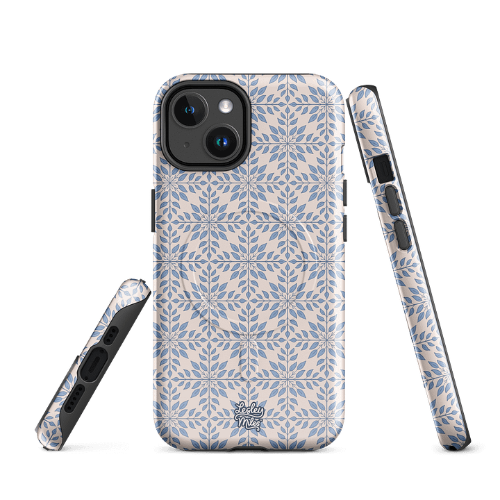 China Blue Diamond Boughs iPhone® MagSafe® Tough Case product image (1)
